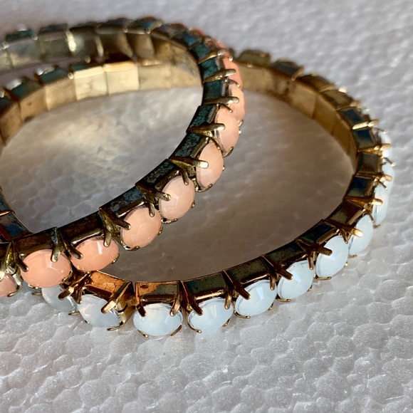 Jewelry Vintage Retro Rhinestone Stretch Bracelets Poshmark